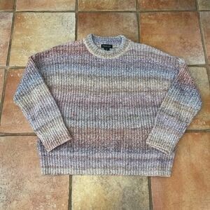 Rachel, Zoe multicolor crewneck sweater